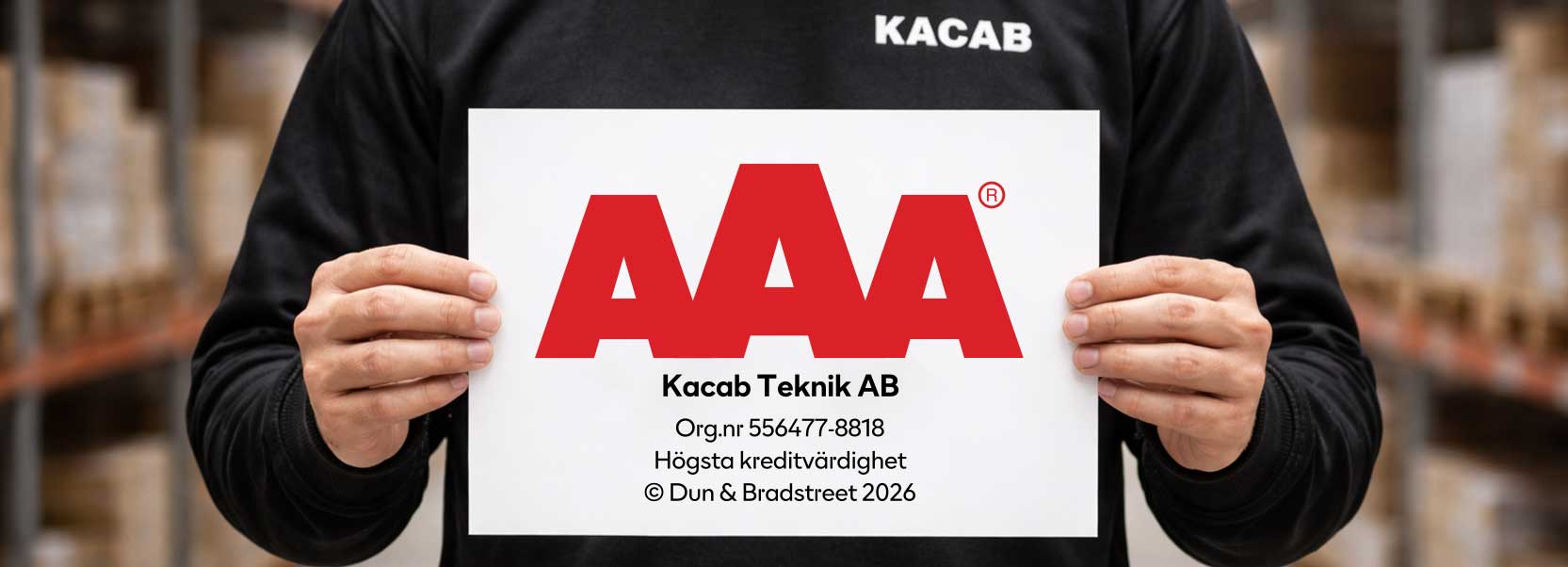 AAA-diplom från Dun & Bradstreet